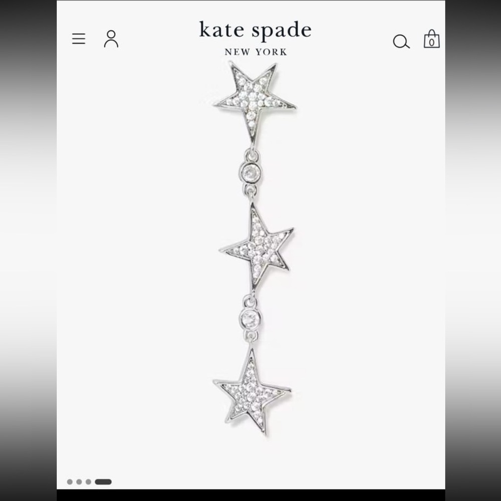 Kate spade You're A Star Linear Earrings - Picture 3 of 13